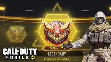 MY FIRST TIME hitting LEGENDARY in COD MOBILE!! (RANKED MULTIPLAYER) #callofdutymobile #codm #cod