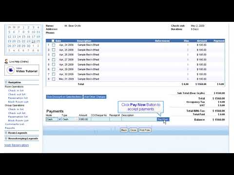 How to Take Payments | Hotelogix