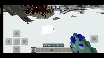 Herobrine vs SCP-682 in Minecraft