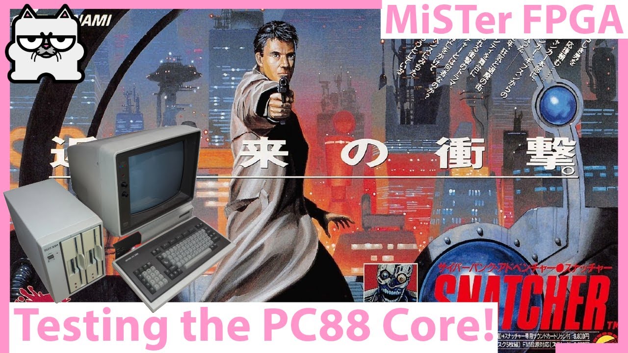 不完全だけど楽しいNEC PC-88 MiSTer FPGAコア : r/videogames