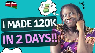 120K in 2 days by importing from China to Kenya!