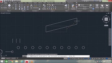 How to use move, copy, rotate, stretch command in autocad !! Autocad (हिन्दी) tutorial