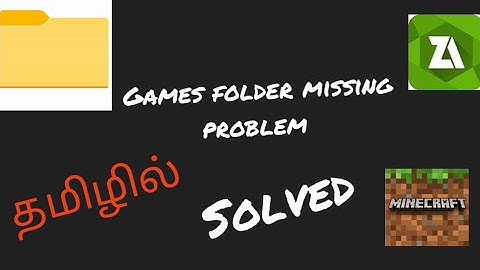games folder not showing problem solved 😍😍😍😍
