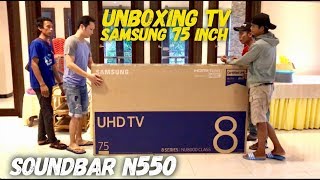 full Review dan Pemasangan TV Samsung 75BU8000 2022