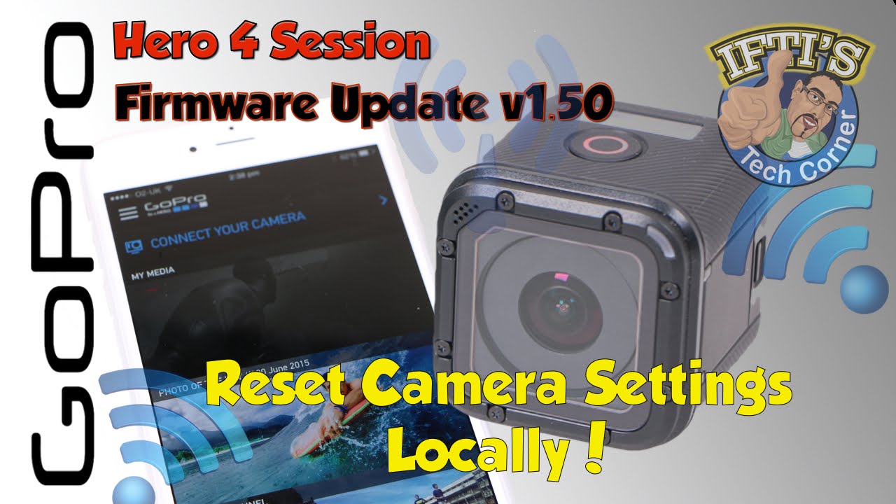 Change Settings Directly On The Gopro Hero 4 Session Firmware Update Guide Youtube