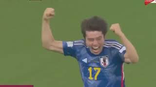 ملخص مباراة  اليابان ضد إسبانيا 2 ـ 1