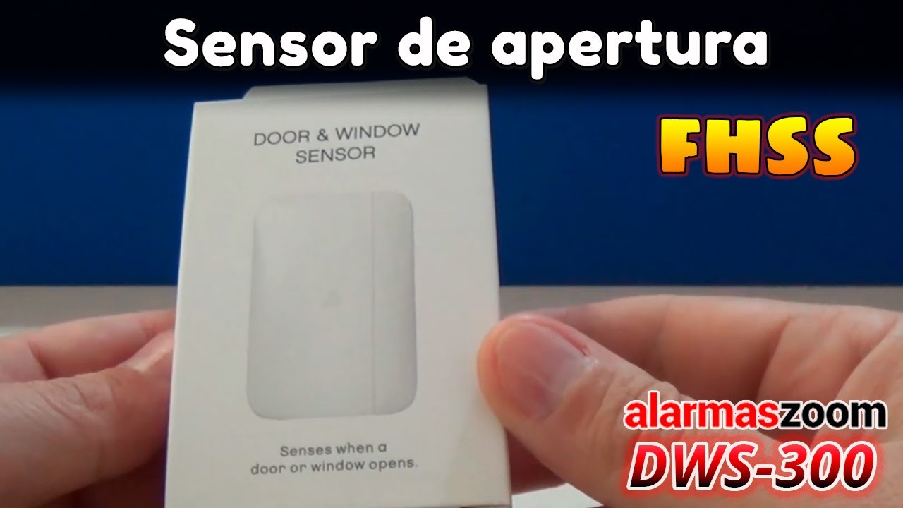 Sensor Apertura Puertas magnetico con Cable WD101 cableado