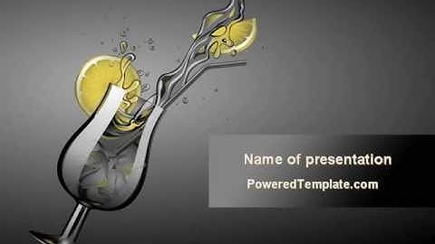 Poco Grande Glass PowerPoint Template by PoweredTemplate.com