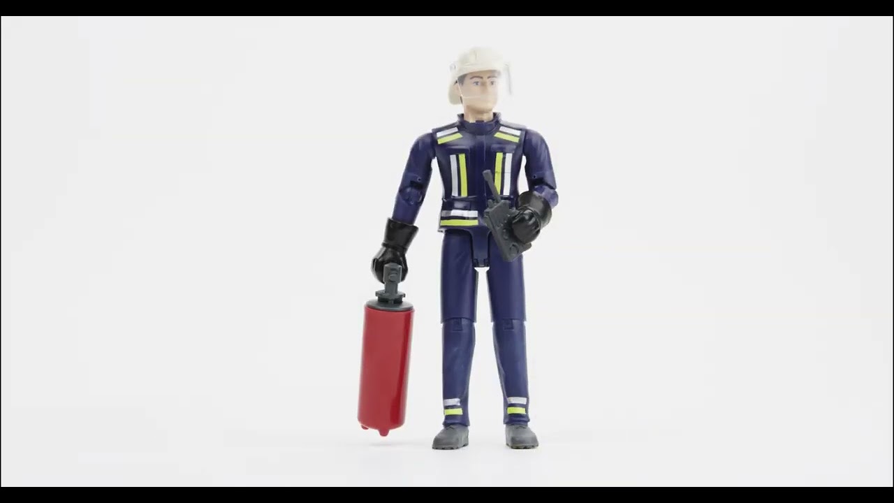 Véhicule Camion de pompier + casque BRUDER : la boite à Prix