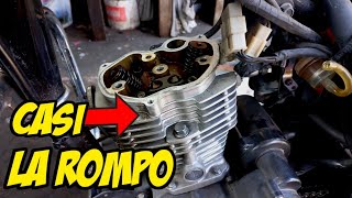 No creeras lo que PASO 😱/ casi rompo la moto de un cliente