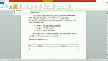 Tutorial membuat mail merge Kelompok 1 by SMK BINTARA
