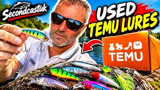 I Tried These TEMU Lures Did They work #secondcastuk #lures #Temulures #fishing