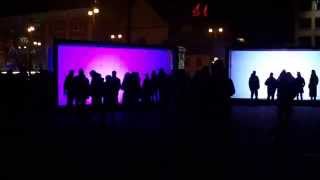 Light installation with hallucinogenic effects - Citadels: Lightscape.- SIGNAL Festival Prague 2015.