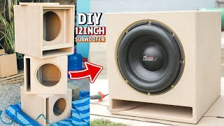 DIY 10 inch Subwoofer Box - Budget-Friendly Build