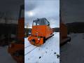 Система подачи песка у поезда на УЖД / Поезд буксует узкоколейка #train #bogie #wheel #railway #snow