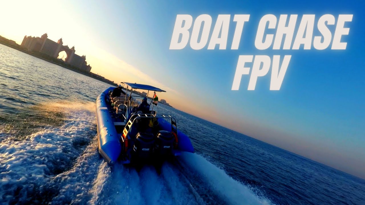 Sunrise Boat Chase FPV