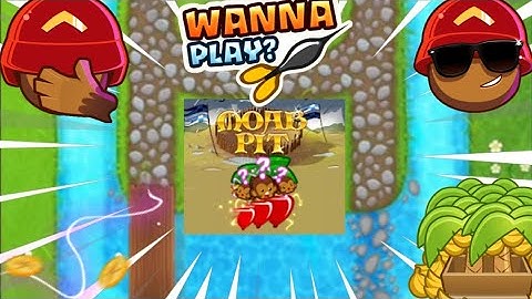 testing my luck up in MOAB pit *R3 speed bananza* (btd battles) 10,000 Medallions quick and easy