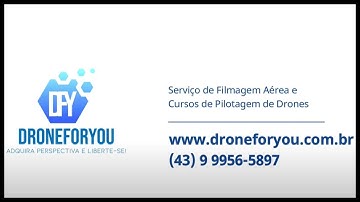 Drone For You - Serviços de Filmagem Aérea e Cursos de Pilotagem de Drones - Vídeo Institucional