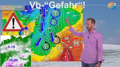 April-Ausblick: Polarluftvorstoß, Vb-Gefahr! Schnee zu Ostern. Wie wird der April? Unbeständigkeit!