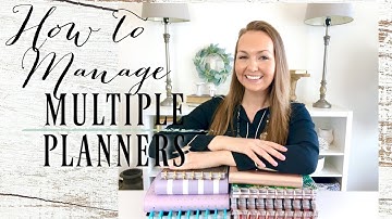 HOW TO USE MULTIPLE PLANNERS | HAPPY PLANNER