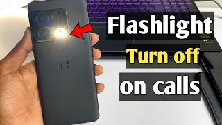 How to turn off flashlight alerts on calls and messages one plus | Flashlight off kaise kare screenshot 3