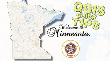 QGIS Quick Tip - Custom outline and dropshadow