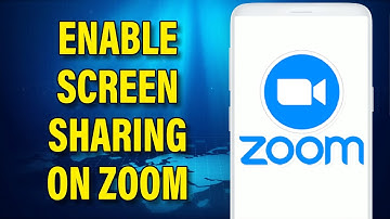 How to Enable Screen Sharing on Zoom App 2023 @webtotech