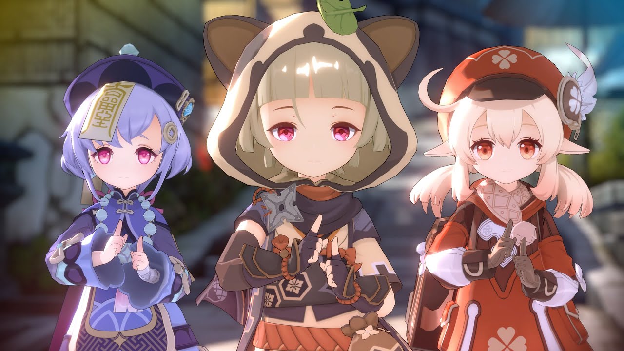 【原神MMD】ロリキャラ「にんじゃりばんばん」