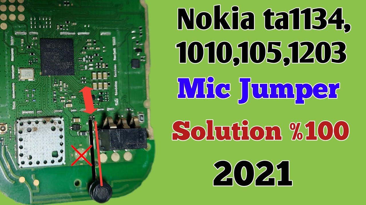Nokia 105 rm 1134 mic problem solution nokia 105 mic way