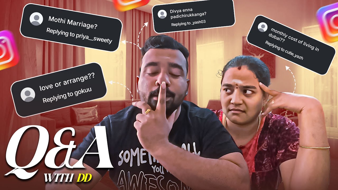 Episode - 73 | Question & Answer Video with Insta Family 😁 இப்டிலாமாடா கேப்பீங்க 😂😥😂