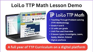 LoiLo Teaching Through Problem-solving (TTP) lesson demo