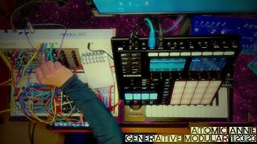 Generative modular synth performance