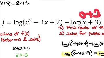 Solving Logarithmic Inequalities (AP Precal)