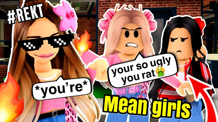 I ROASTED *MEAN* Girls on ROBLOX!