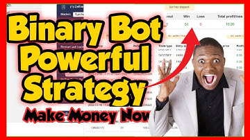 ✅ Binary Bot |Powerful Strategy| No Loss | 🔥Make Consistent Profits🔥