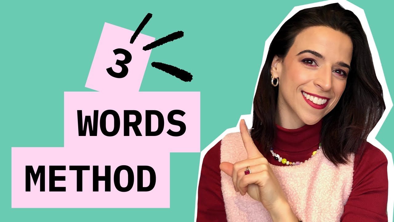 3️⃣ THE 3 WORDS STYLE METHOD - YouTube