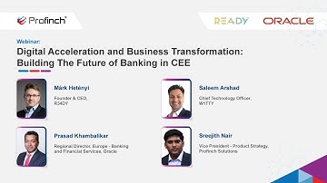 Webinar: Digital Acceleration and Business Transformation: Building The Future of Banking in CEE
