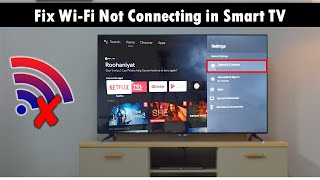How to Fix Wi-Fi Not Connecting Problem in Android Smart TV (Wifi Automatic Disconnect)