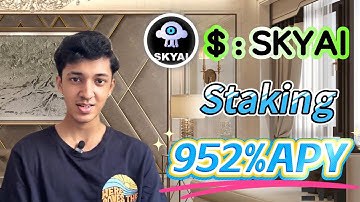 ⚡ (Mining Tutorial) Made $500+ in Just 24 Hours by Staking SKYAI – 900%+ APY Real Test!