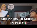 Got admission to language school in italy  italian language school  boy from viral vlog