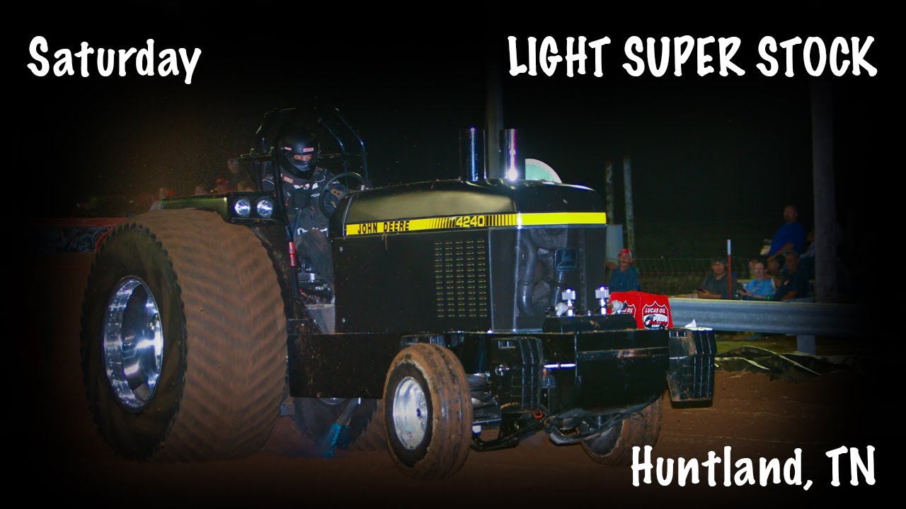 Lucas Oil PPL 2021 Light Super Stock Tractors Huntland, TN (Saturday