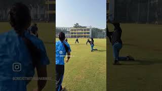 Doing ￼Slip catch practice pondy  senior woman’s #short #cricketlover #trending #ytshorts #viral