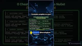 NuGet: DotNet Cli  vs. PMC - Quando Usar