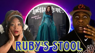 THIS IS GANSTER!!!   LORETTA LYNN - RUBY&#39;S STOOL (REACTION)