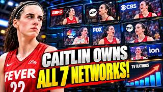 WNBA BOMBSHELL! Caitlin Clark DOMINATES ALL 7 NETWORKS — The TV Ratings Are INSANE!
