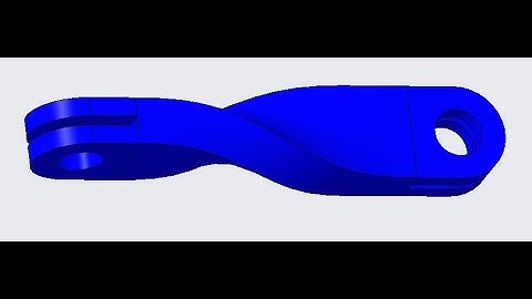 Twist Cammand in Creo Parametric Tutorials