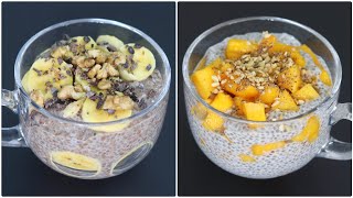 Chia Pudding  2 Easy & Healthy Chia Pudding Recipes  Chia Seeds For Weight Loss | Skinny Recipes
