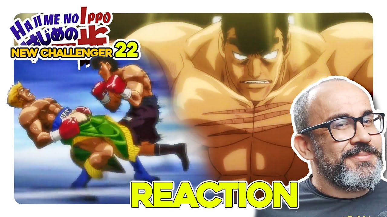 Hawk s0c0u o véio! HAWK VS TAKAMURA COMEÇA!  REACT hajime no ippo new  challenger episódio 19 