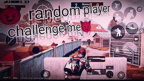 #bgmi🥰 random player challenge me 1v1 room # m24    tdm video
