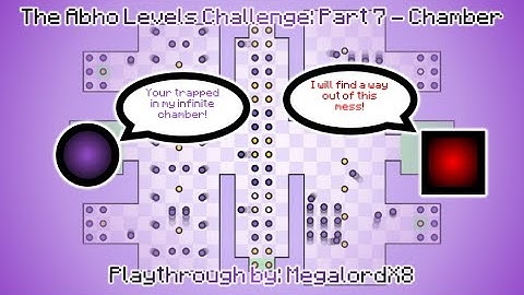 The Worlds Hardest Game Editor: (Abho levels challenge #7) Custom Level - Chamber